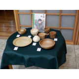 卒塾式にて展示